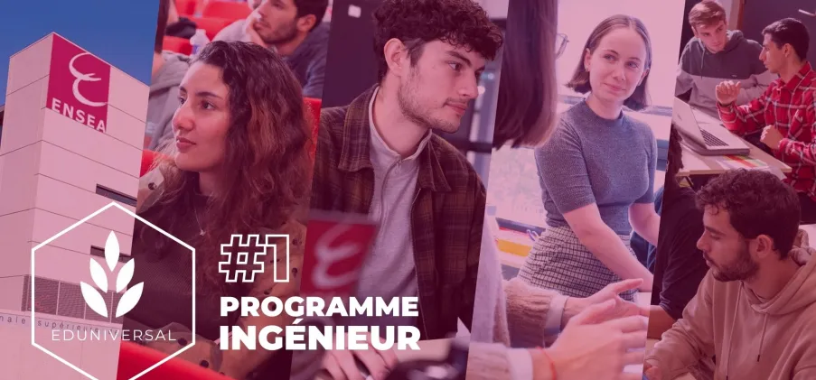 L'ENSEA arrive en tête du classement des Grandes Écoles d'ingénieurs du média EDUNIVERSAL ! 