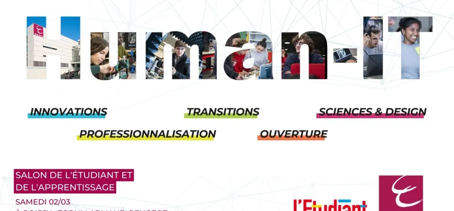 Découvrez le Bachelor Human-IT au Salon de l'Etudiant et de l'Apprentissage de Poissy