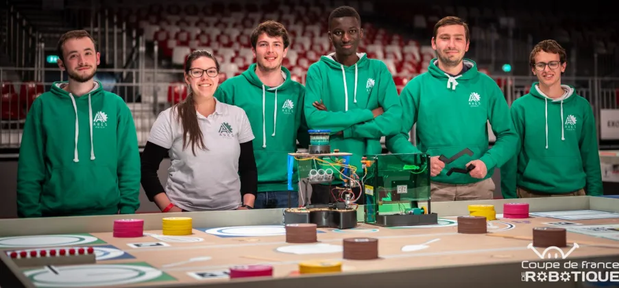 L'ENSEA à la Coupe de France de robotique ! 