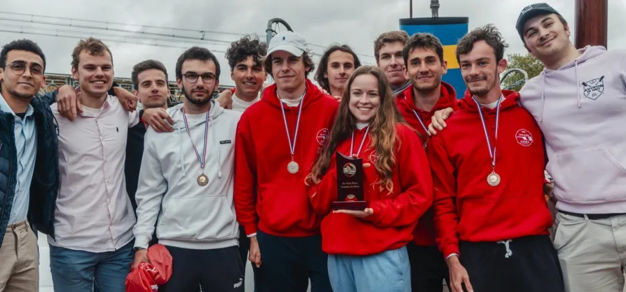 Félicitations au club ENSEAviron qui décroche la 3ᵉ place à la De Vinci Race 2024