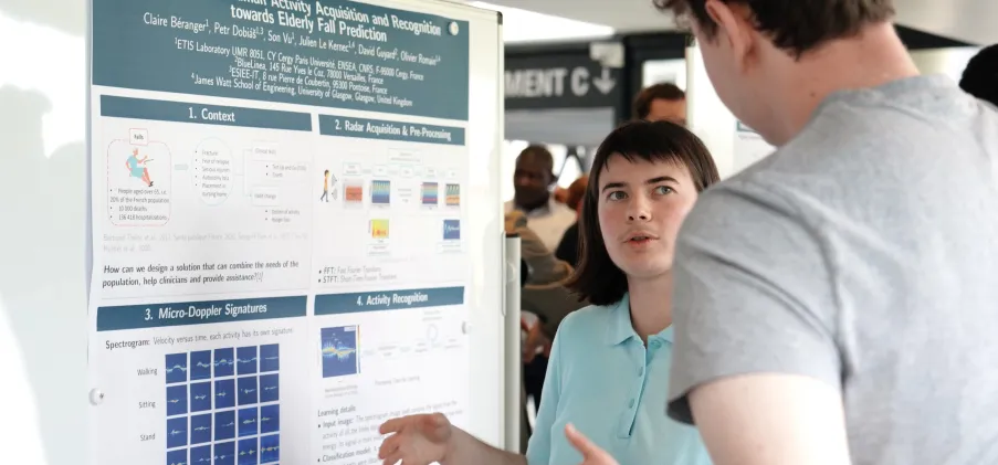 Les doctorants du laboratoire ETIS nous ont présenté leur travail lors de la dernière JDD !