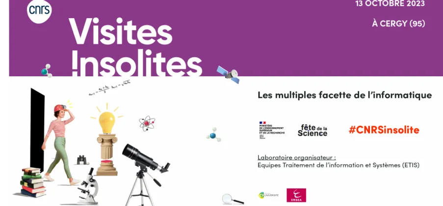 Fête de la Science 2023 : Visite insolite du laboratoire ETIS