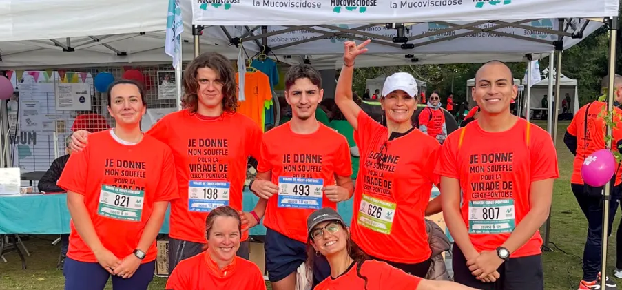 L’ENSEA s'engage pour la Virade de Cergy-Pontoise !