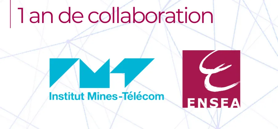 1 an de partenariat stratégique entre l'ENSEA et l'Institut Mines-Télécom
