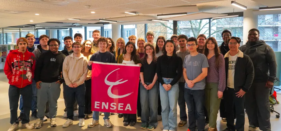 En 2026, l’ENSEA accueille 29 étudiants FAME - un record depuis la création du programme en 2008 !