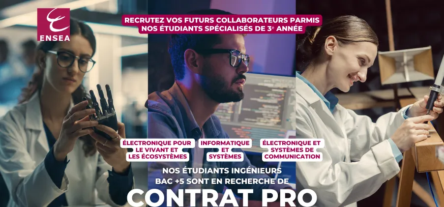 Recrutez vos futurs ingénieurs grâce à nos contrats de professionnalisation !