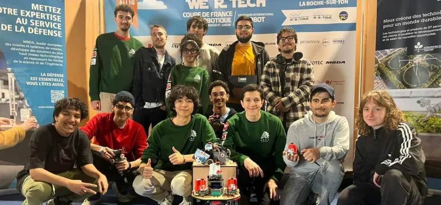 🤖 Coupe de France de Robotique 2026 : un résultat historique pour Ares ENSEA